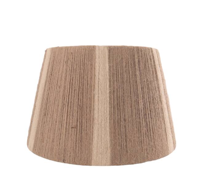 Lamp shade jute 38x38x24cm - Natural