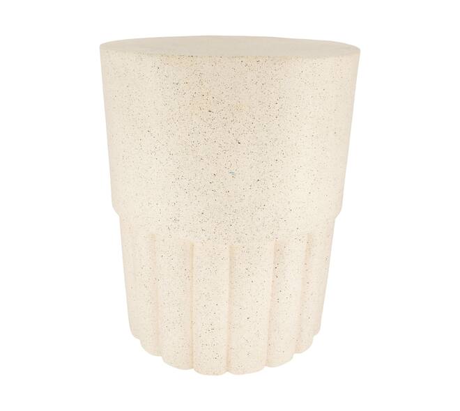 Side table round magnesium 38x38x48cm