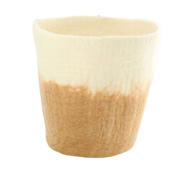 Basket wool 24x24x24cm