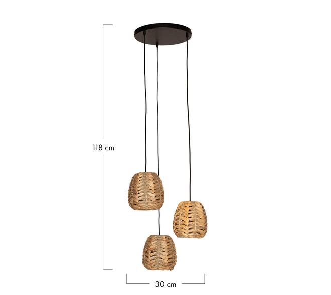 Ceiling light waterhyacinth 30x30x18cm