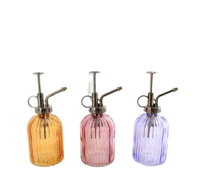Plant sprayer glass 7.8x7.8x19cm - Multi