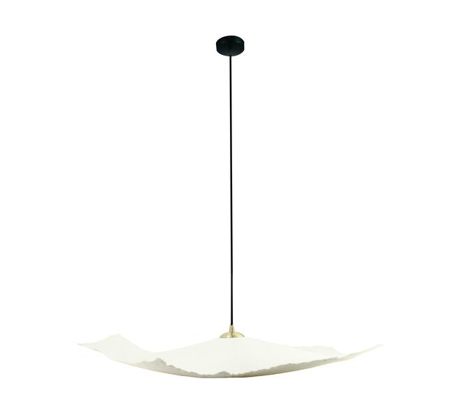 Ceiling light paper mache 75x75x8cm