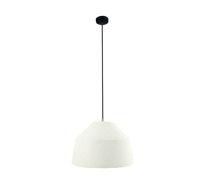 Ceiling light paper mache 27x27x18cm