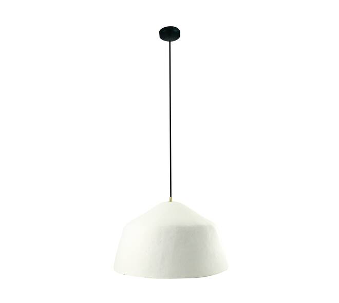Ceiling light paper mache 41x41x28cm