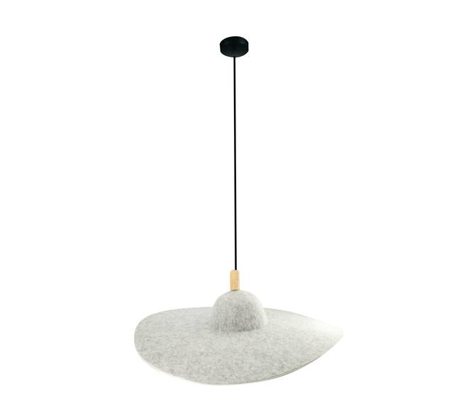 Ceiling light felt 58x58x16cm