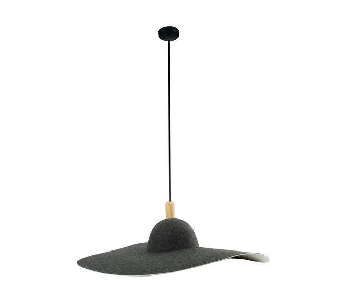 Suspension Ely - 58x58x16cm - Noir