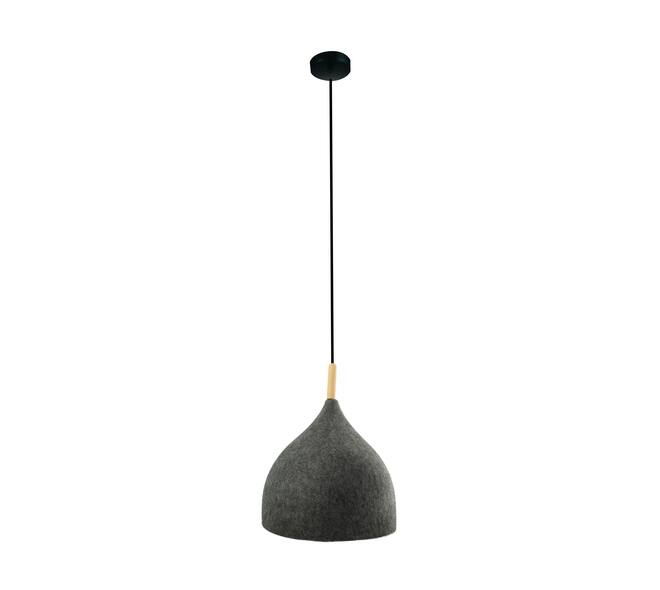 Ceiling light felt 31x31x27cm - Grey