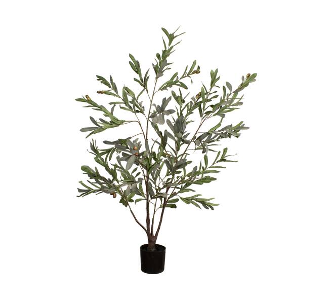 Tree olive artificial 70x70x120cm - Green