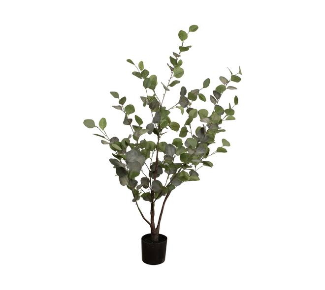 Tree eucalyptus artificial 55x55x120cm - Green