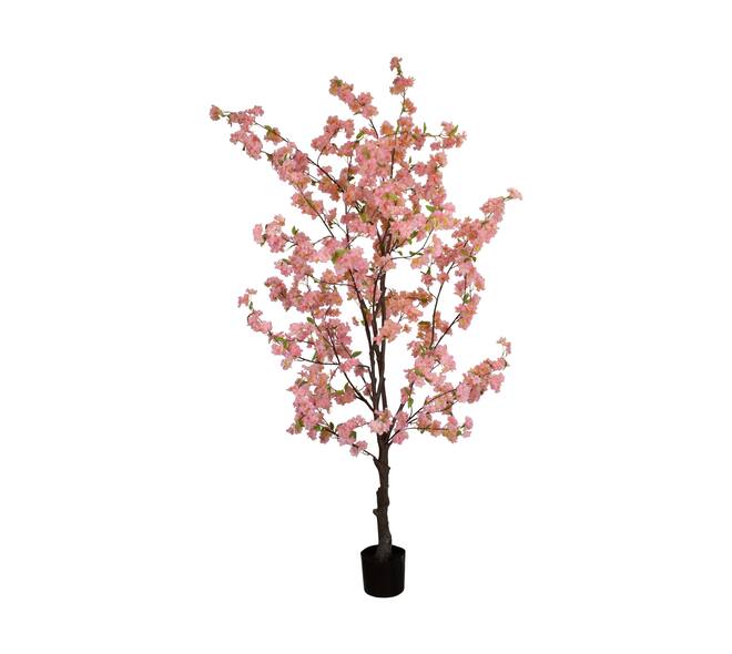 Tree peach blossom artificial 100x80x200cm - Pink