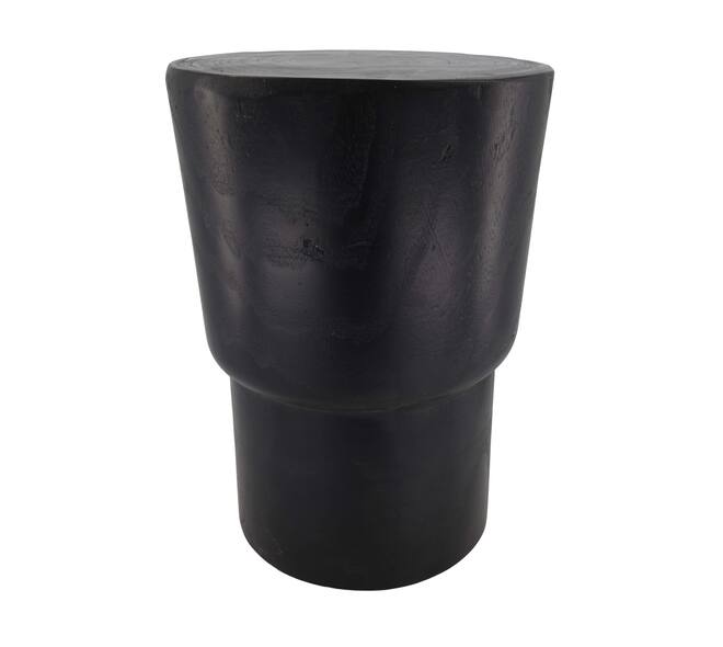 Side table round paulownia wood 28x28x38cm