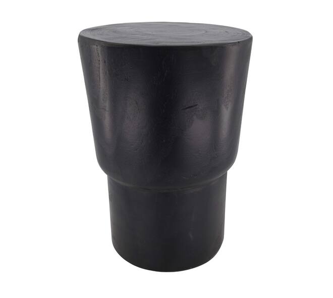 Side table round paulownia wood 28x28x38cm