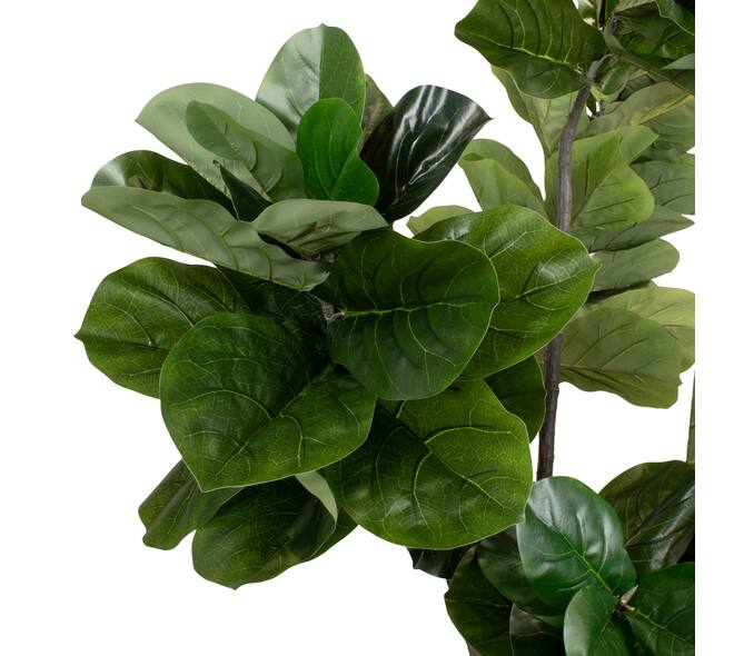 Plant ficus lyrata artificial 100x90x230cm - Green