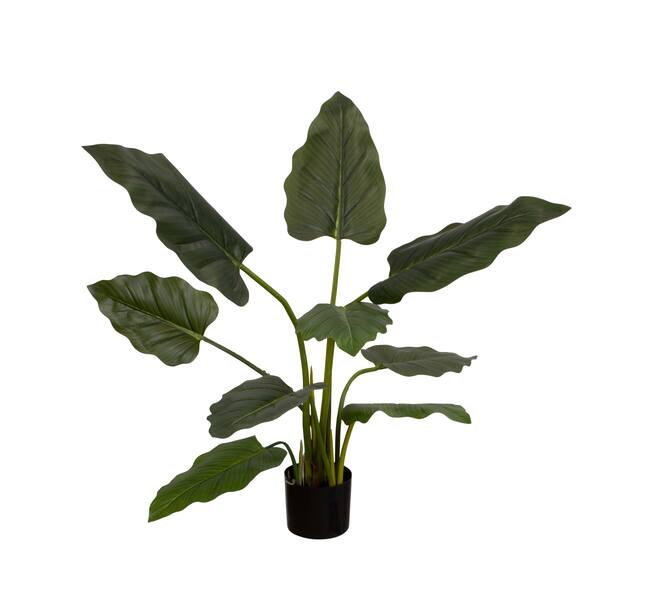 Plant taro artificial 85x75x105cm - Green