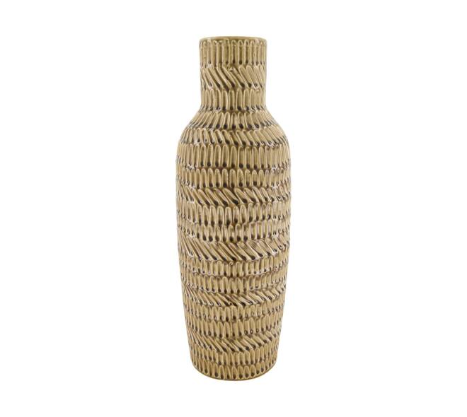 Vase ceramic 17x17x50cm