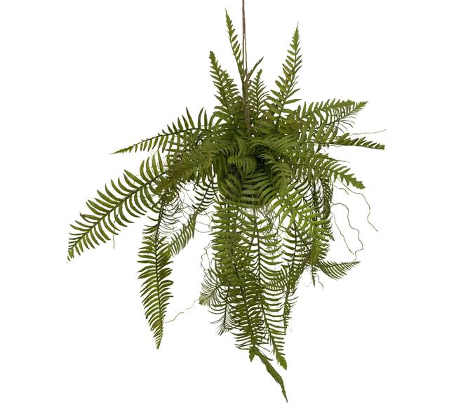 Plant hanging fern artificial 57x57x115cm