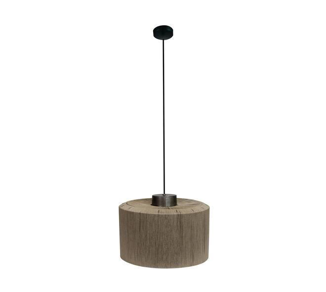 DKNC - Ceiling light jute 46x46x32cm - Natuurlijk