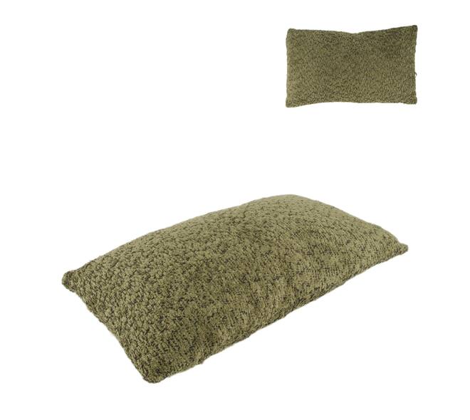 Cushion polyester 30x50x8cm - Green