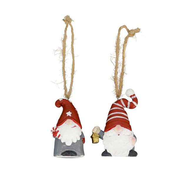Hanger santa polyresin 5x3.2x7cm A/2