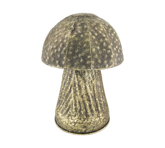 Statue mushroom metal 28x28x38cm