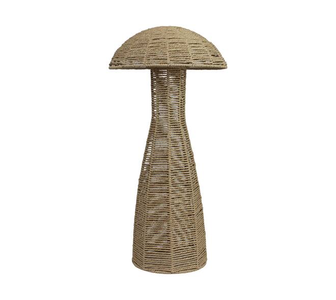 Mushroom paper rope 38x38x78cm