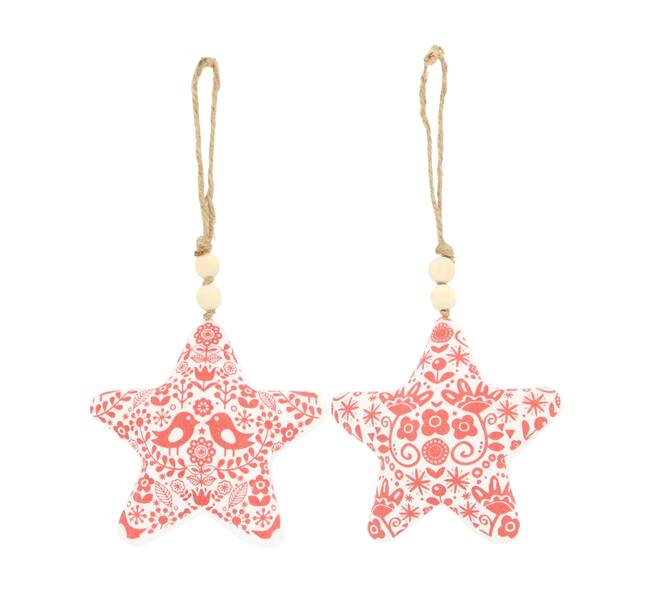 Hanger star cotton 14x4x18cm A/2
