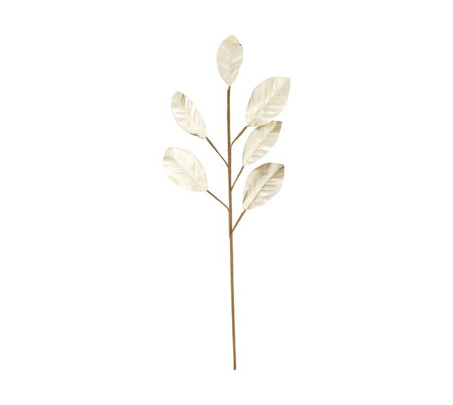Branch leaves artificial 77x30x3cm - Gold