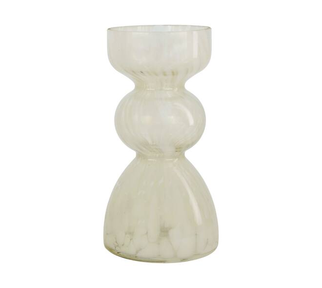 Vase glass 8.5x8.5x17cm