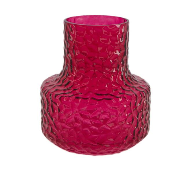 Vase glass 15x15x18cm