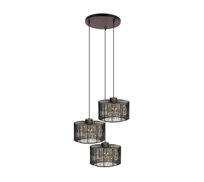 Ceiling light metal 39x39x130cm