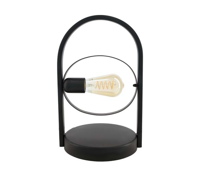 Table lamp metal 22x20x36cm - Black