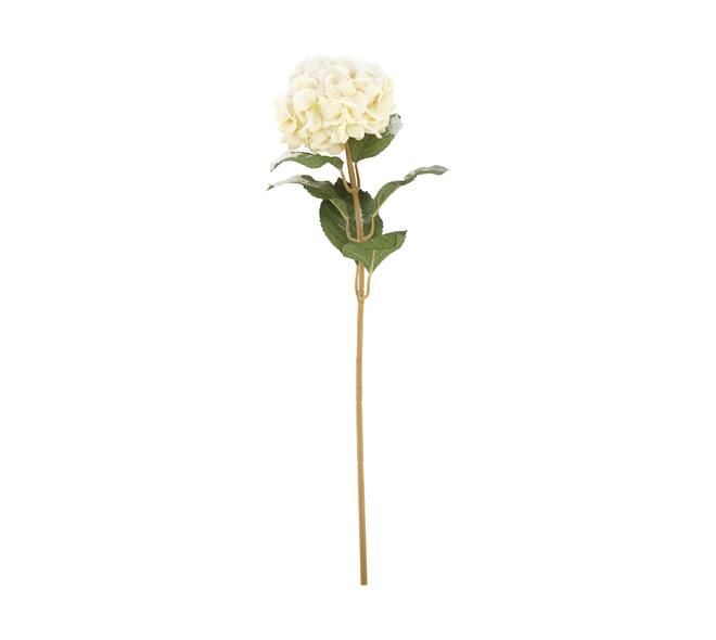 Flower hydrangea artificial 13x8x84cm - White