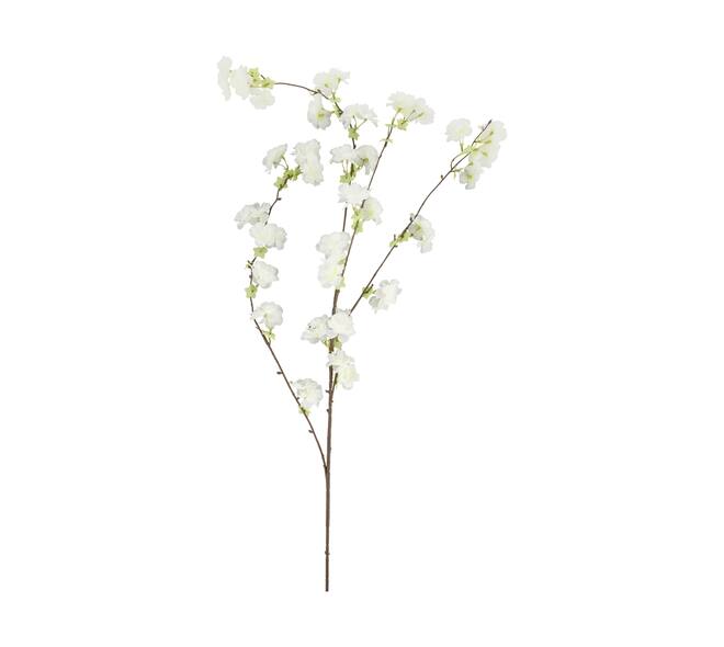 Branch blossom artificial 25x25x140cm - White