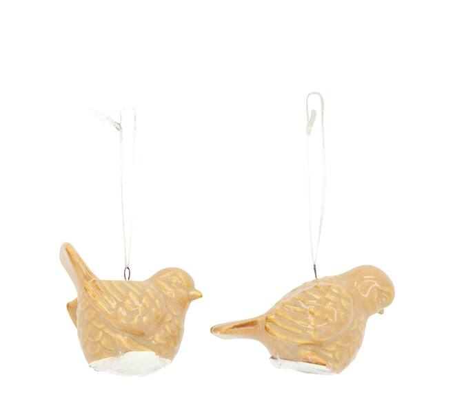 Hanger bird ceramic 6x5x5.5cm A/2