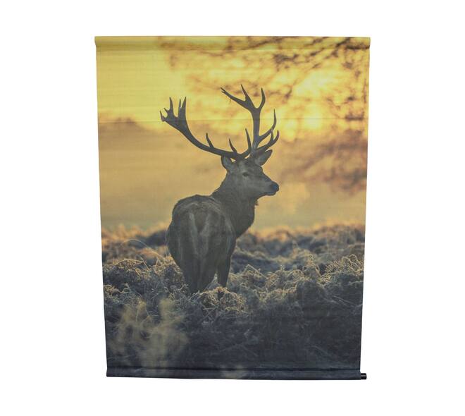 Wall art with metal frame linen 147x3x117cm