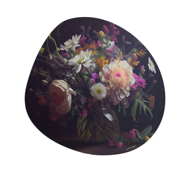 Wall art mdf 78x2.3x78cm