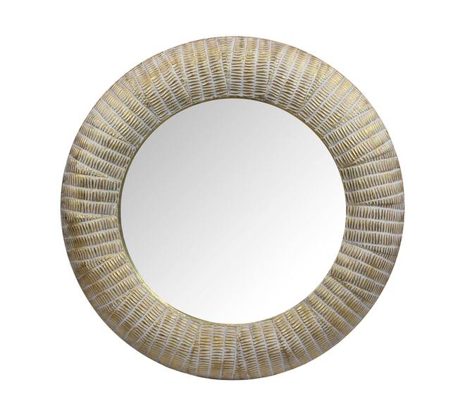 Mirror round metal 78x5.5x78cm
