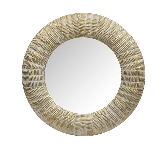 Mirror round metal 58x5x58cm