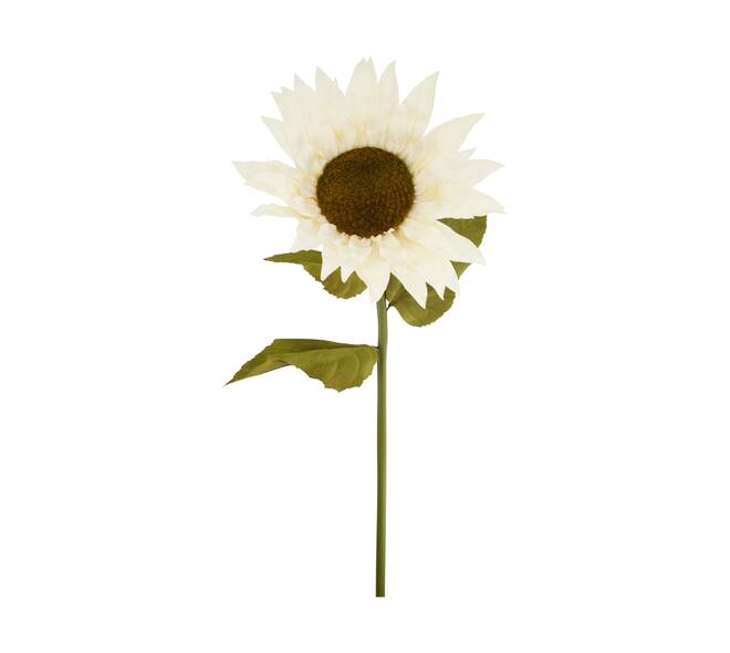 Flower sunflower artificial 100x38x38cm - White