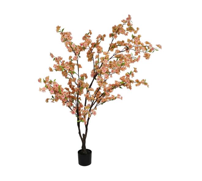 Tree blossom artificial 70x57x170cm - Orange