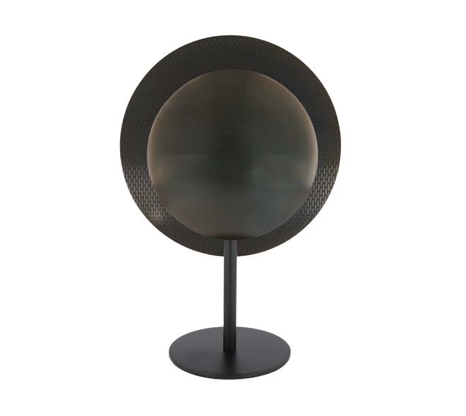 Table lamp with etching aluminium 28x15x38.5cm