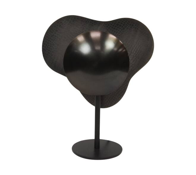 Table lamp with etching aluminium 33x15x40cm