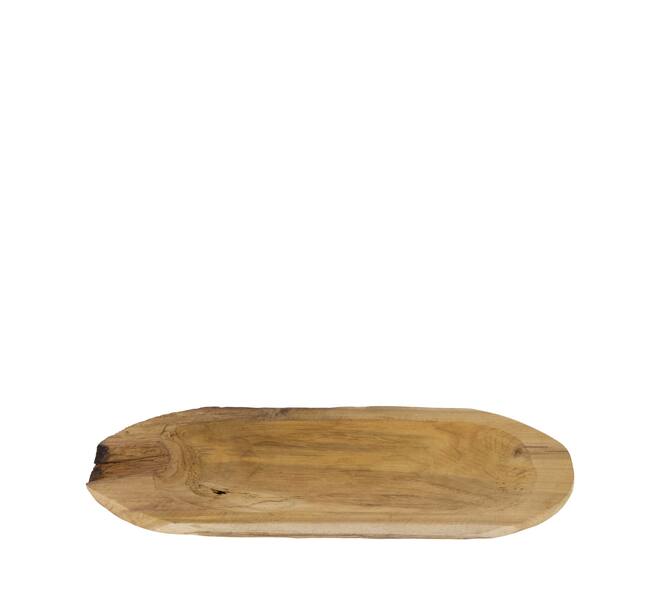 Bowl teak wood 46x15x7cm - Natural