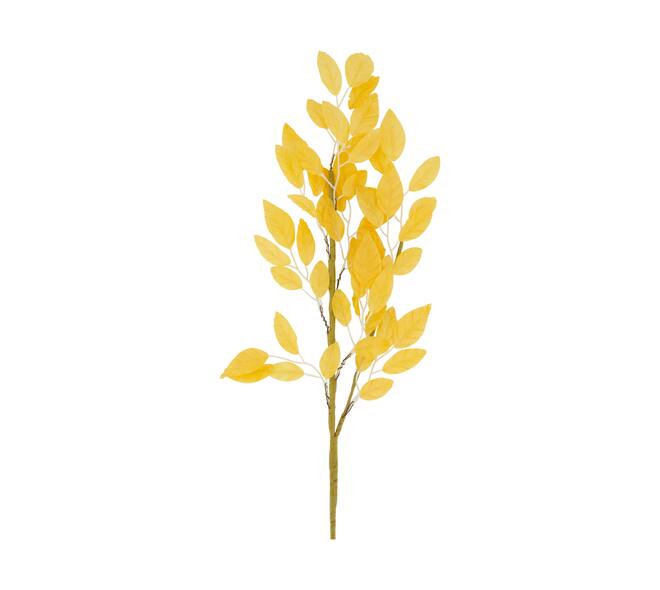 Leaf artificial 77x30x2cm - Orange