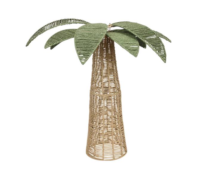 Palm tree paper rope 70x70x70cm