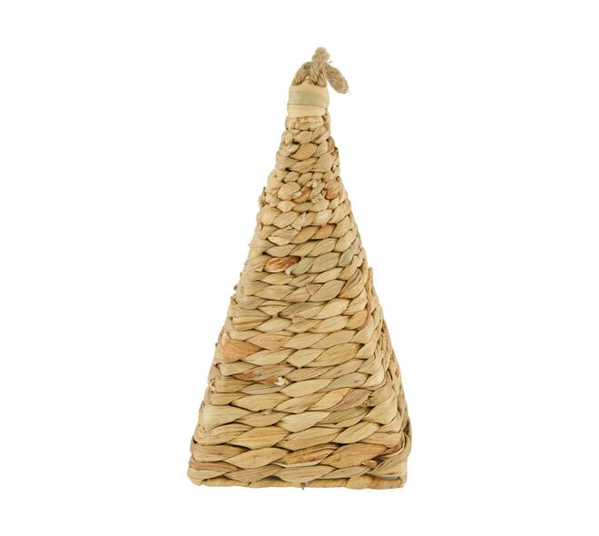 Door stopper triangle seagrass 16x16x28cm