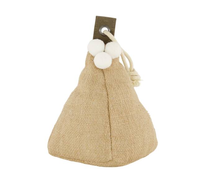 Door stopper triangle fabric 14x14x18cm