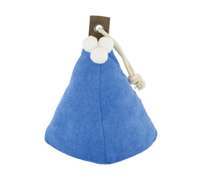 Door stopper triangle fabric 13x13x18cm