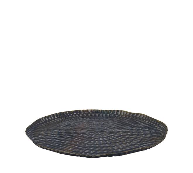 Tray metal 38x38x2cm