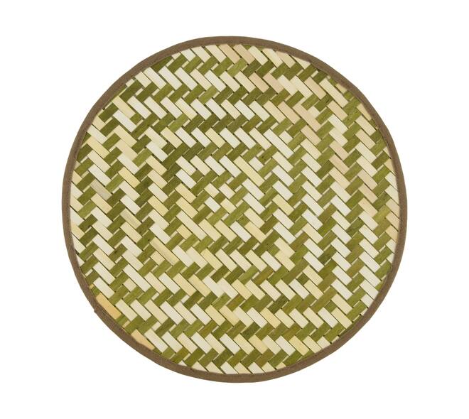 Placemat chip wood 38x38x0.4cm